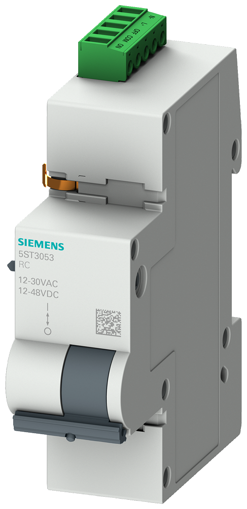 [Imagem OPERAÇÃO REMOTA BASIC 30V CA / 48V CC, 1,5UD. PARA DISJUNTOR, DISJUNTOR DE CO 5ST3053 SIEMENS]