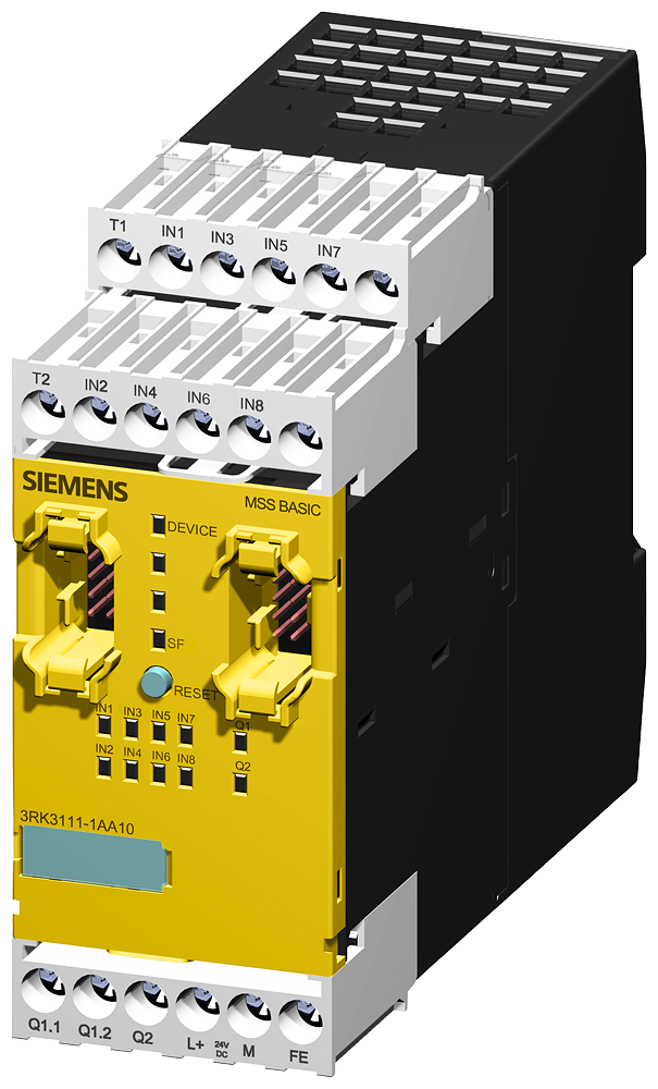 [Imagem SS-UNIDADE BASICA 8F-DI/1F-DO/1F-RO 3RK31111AA10 SIEMENS]