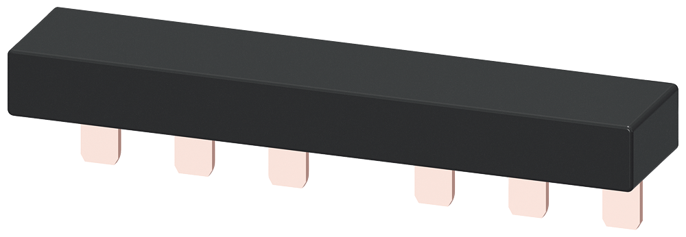 [Imagem do produto ELEMENTO DE CABEAMENTO SUPERIOR PARA COMBINAÇÃO DE CONTATORES S3-S3 COM 10MM  3RA19433D SIEMENS]