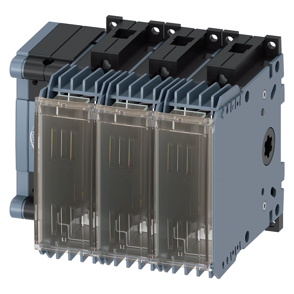 [Imagem do produto SECC. FUS. 3P 63A TERM. BORNE S/ MANOP. 3KF13060LB11 SIEMENS]