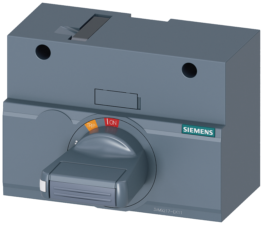 [Imagem ACIONAMENTO GIRATÓRIO FRONTAL PADRÃO IEC IP30/40 ACESSÓRIOS PARA: 3VM12 3VM92170EK11 SIEMENS]