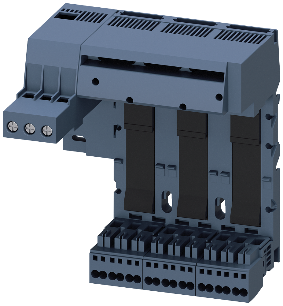 [Imagem do produto ALIMENTAÇÃO ESQUERDA, CONEXÃO CIRCUITO PRINCIPAL DE CORRENTE: ENTR. PARAFUSO, 3RA68128AC SIEMENS]