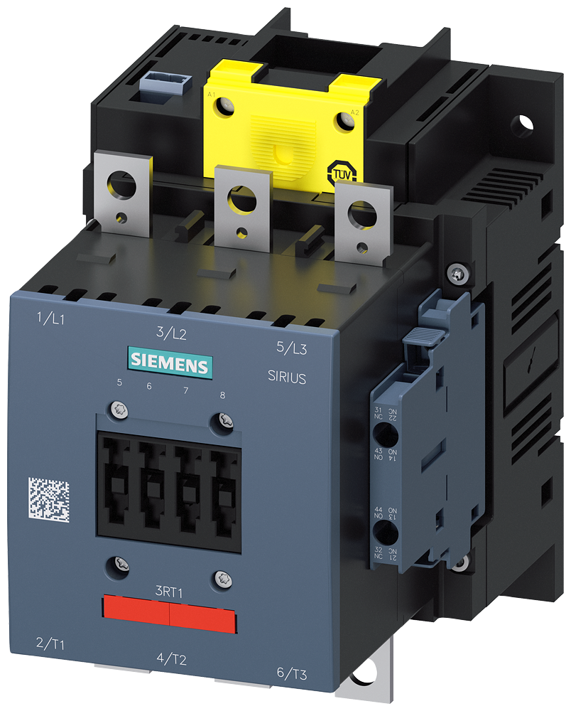 CONTATOR AC-1 275 A/690V/40°C 3 POLOS AC/DC 200-277V F-PLC-IN 2NA+2NF 3RT14566SP363PA0 SIEMENS