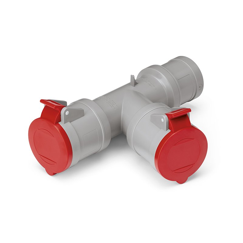 [Imagem do produto ADAPTADOR 2X3P+T 380V 32A IP44 600.2005-065 SCAME]