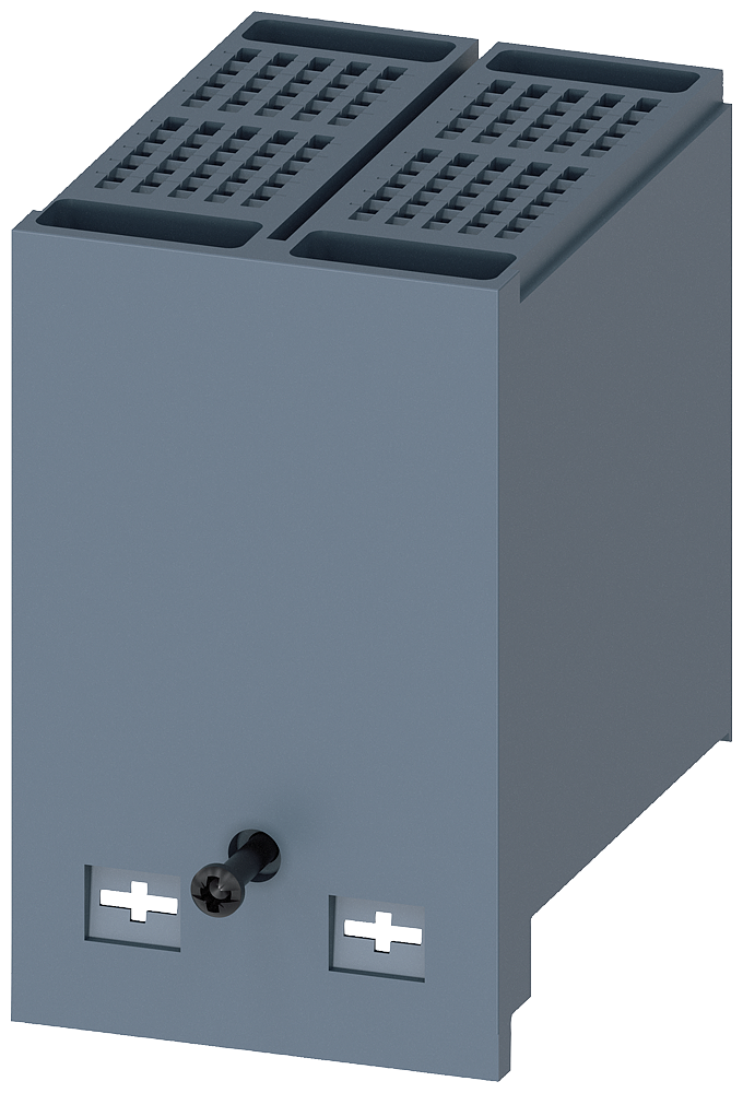 [Imagem COBERTURA DE TERMINAIS PROLONGADA DE 2 POLOS 1 PEÇA ACESSÓRIOS PARA: 3VA1 160 3VA91110WF20 SIEMENS]