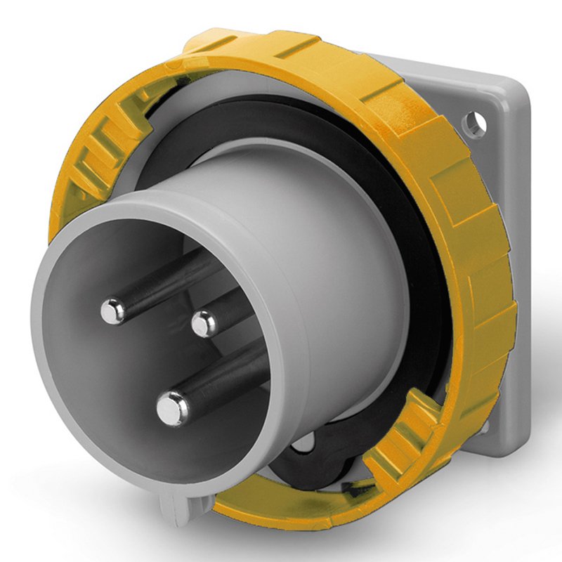 [Imagem do produto PLUGUE EMBUTIR 16A 2P+T 4H 100-130V 248.1690 SCAME]