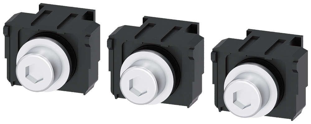 [Imagem CONEXÃO ROSCADA PLANA DE 3 PÇS. ACESSÓRIOS PARA: 3VA52 3VA92330QA00 SIEMENS]