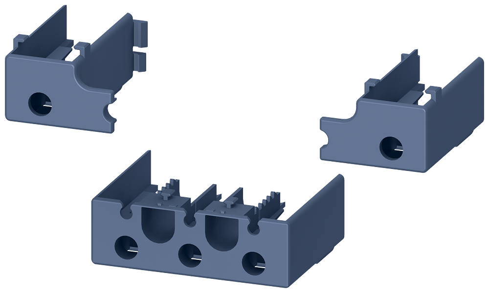 COBERTURA PARA BORNES PARA TERMINAL COM MOLDURA PARA CONTATOR E RELÉ DE SOBRE 3RT29464EA4 SIEMENS