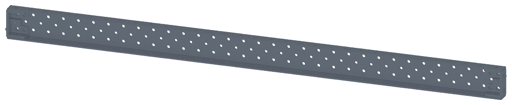 CALHA DE SUPORTE UNIVERSAL ADEQUADA PARA LARGURA DO ARMÁRIO 900 MM 8MF10822AS30 SIEMENS