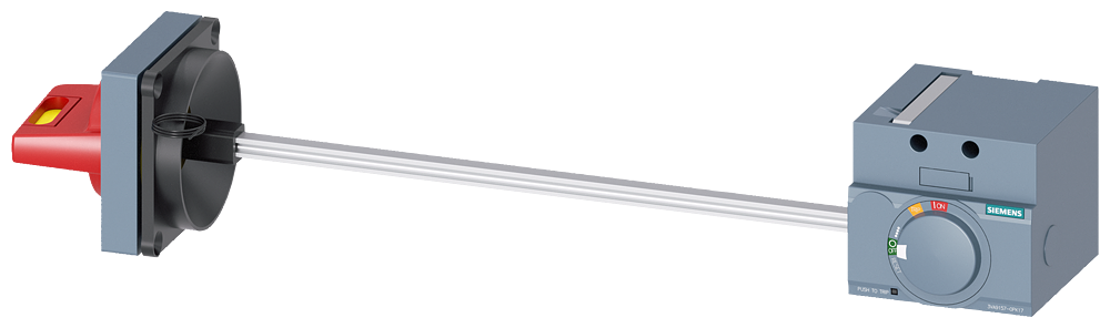 ACIONAMENTO ROTATIVO DE PAREDE LATERAL PARADA DE EMERGÊNCIA IEC IP65 KIT DE I 3VA91570PK17 SIEMENS