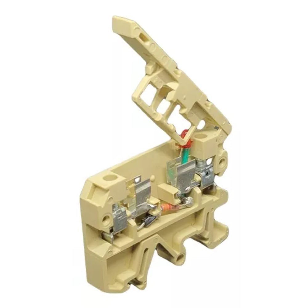 [Imagem do produto CONECTOR PORTA FUSIVEL ASK1 LD 24VCC LD VM C9050952000 WEIDMULLER]