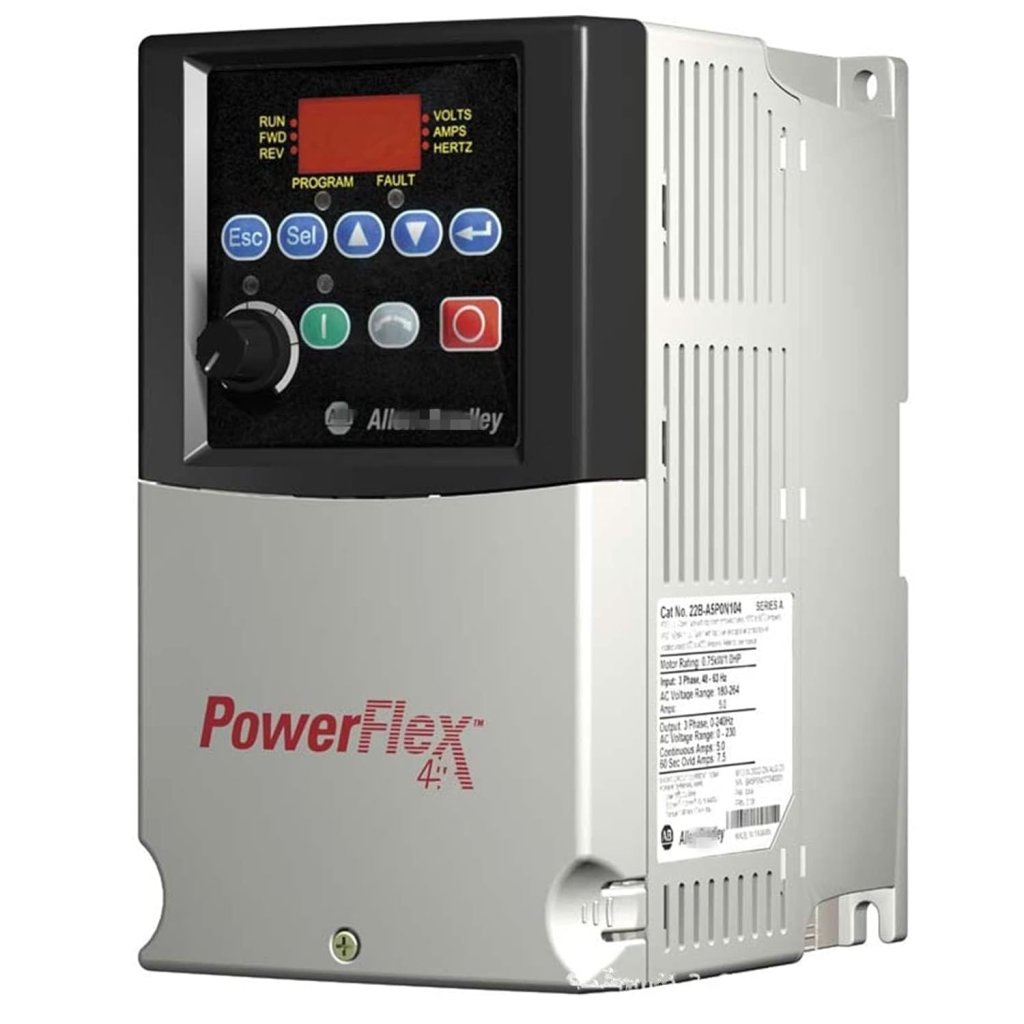 [Imagem do produto INVERSOR DE FREQUÊNCIA PF4 0.75KW (1 HP) 22AA4P5N104 ROCKWELL ALLEN BRADLEY]
