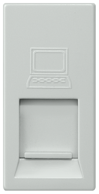 TOMADA DE CONEXÃO UAE CAT5 RJ45 8/8 COM FECHO 5TG98742TW SIEMENS