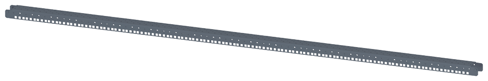 MOLDURA DO ARMÁRIO PARA A INSTALAÇÃO DE APARELHOS DE 19 A: 2000 M 8MF18002AN30 SIEMENS