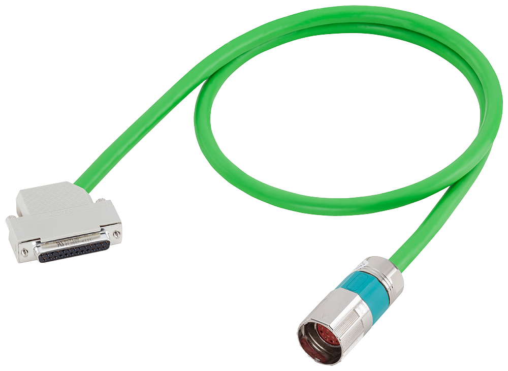 [Imagem CABO DE SINAL 40M COM CONECTORES 6FX50022EQ101EA0 SIEMENS]