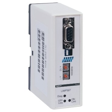 [Imagem CONVERSOR PROFIBUS/MODBUS LA9P307 SCHNEIDER]