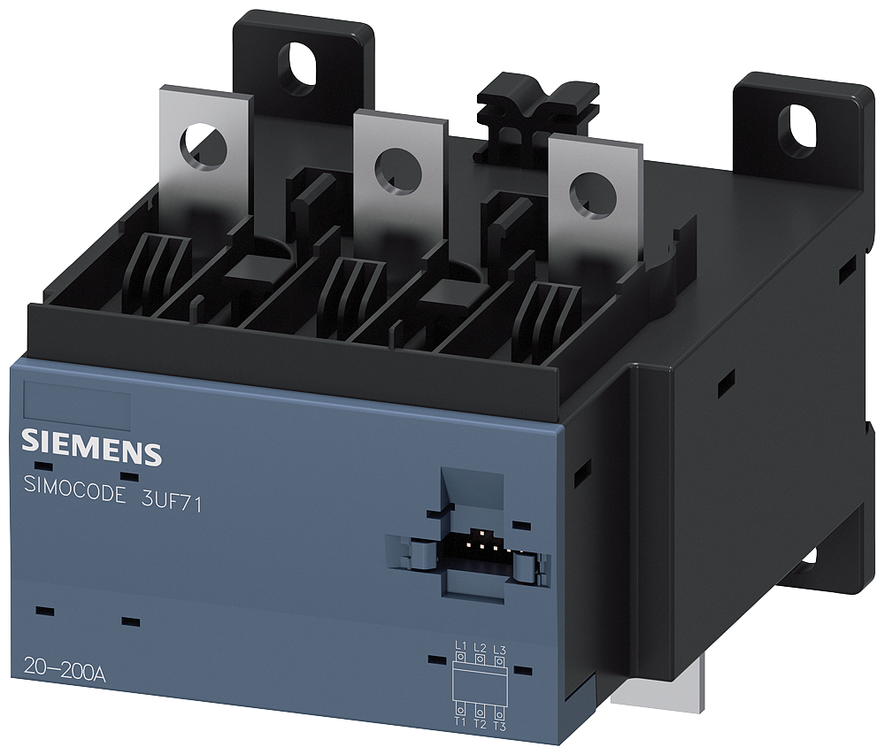 [Imagem MÓDULO MEDIÇÃO CORRENTE TC SIMOC 3UF7103 20 200A COM TERMINAL 3UF71031BA000 SIEMENS]