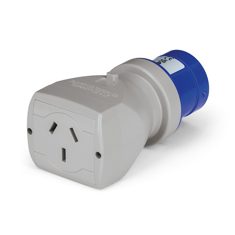 [Imagem do produto ADAPTADOR.IEC309-DOMÉSTICO  PADRÃO ARGENTINA  20A 610.378 SCAME]