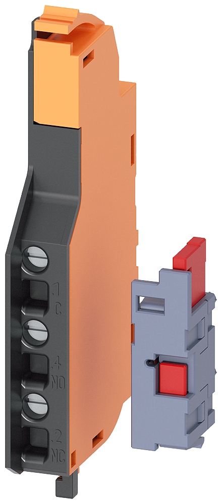 [Imagem CONTATO DE SINALIZAÇÃO DE CURTO-CIRCUITO CONTATOS INVERSORES TIPO HQ (7MM) AD 3VA99880AB33 SIEMENS]