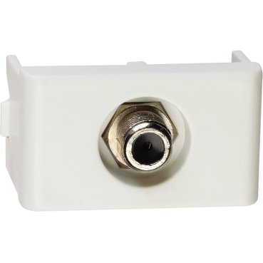 [Imagem MÓDULO TOMADA PARA ANTENA DE TV PARA CABO COAXIAL PRM47601 SCHNEIDER]