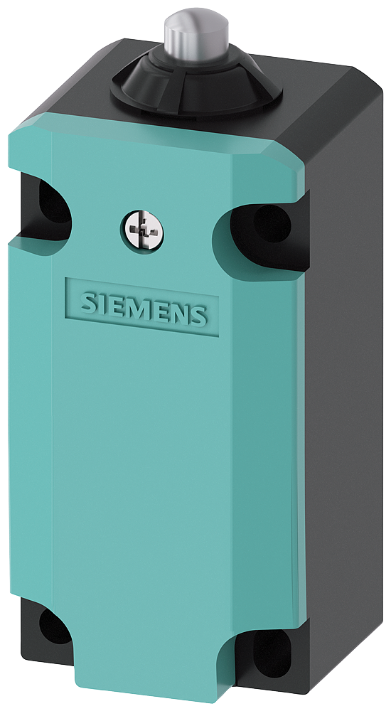 [Imagem do produto INTERRUPTOR DE POSIÇÃO, CAIXA METÁLICA 40MM, EN50041, LIGAÇÃO DO APARELHO 3SE51120BB01 SIEMENS]