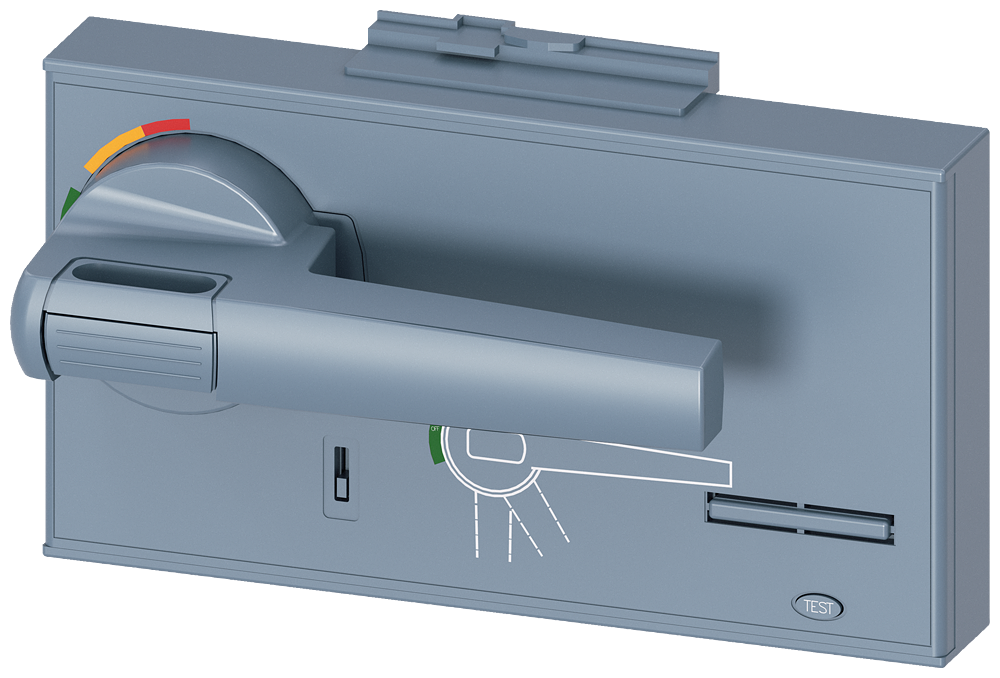 [Imagem ACIONAMENTO GIRATÓRIO FRONTAL PADRÃO ACESSÓRIOS PARA DISJUNTOR 3VA27 3VW97270EK11 SIEMENS]