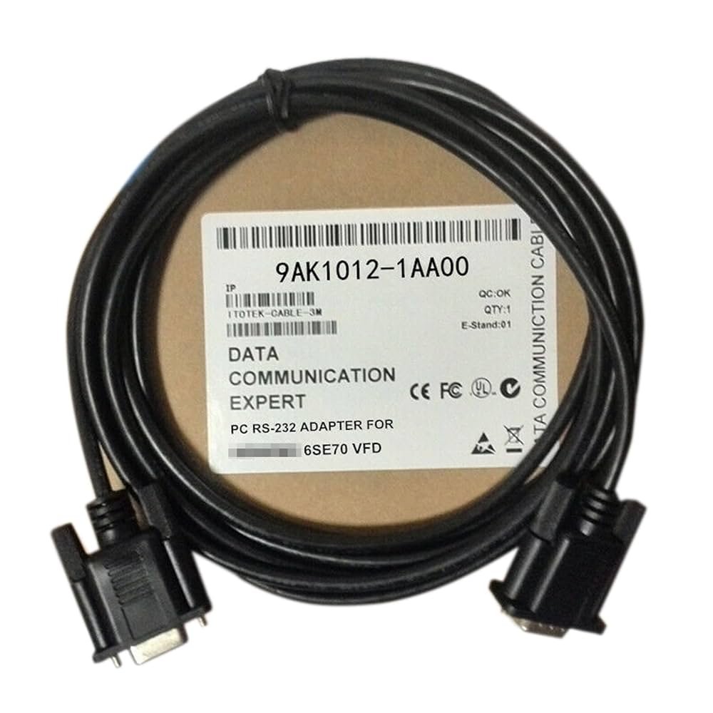 [Imagem CABO DE SINAL 3M PARA COMBI RS232 C 9AK10121AA00 SIEMENS]