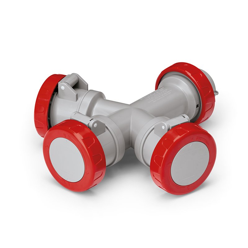 [Imagem ADAPTADOR 3X3P+E 380V 16A IP67 600.3505-063 SCAME]