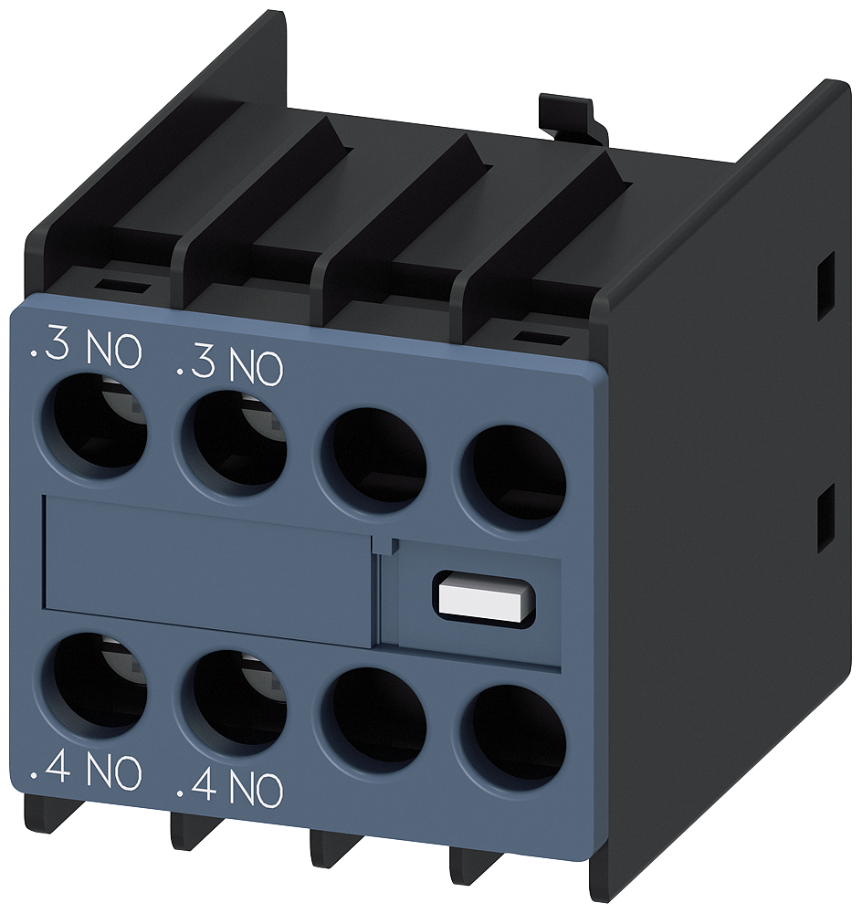 INTERRUPTOR AUXILIAR 2NA PASSAGEM DE CORRENTE 1NA,1NA PARA CONTACTORES AUX 3RH29111HA20-ZW98 SIEMENS