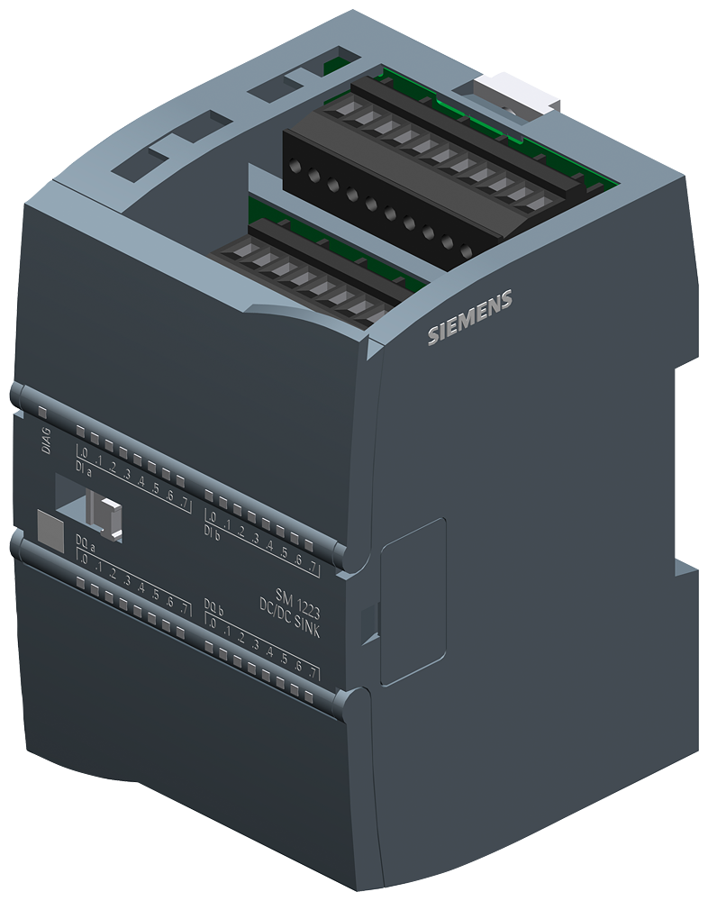 [Imagem do produto MÓDULO DE EXPANSÃO PARA O CONTROLADOR LÓGICO PROGRAMÁVEL SIMATIC S7-1200 6ES72231BL321XB0 SIEMENS]