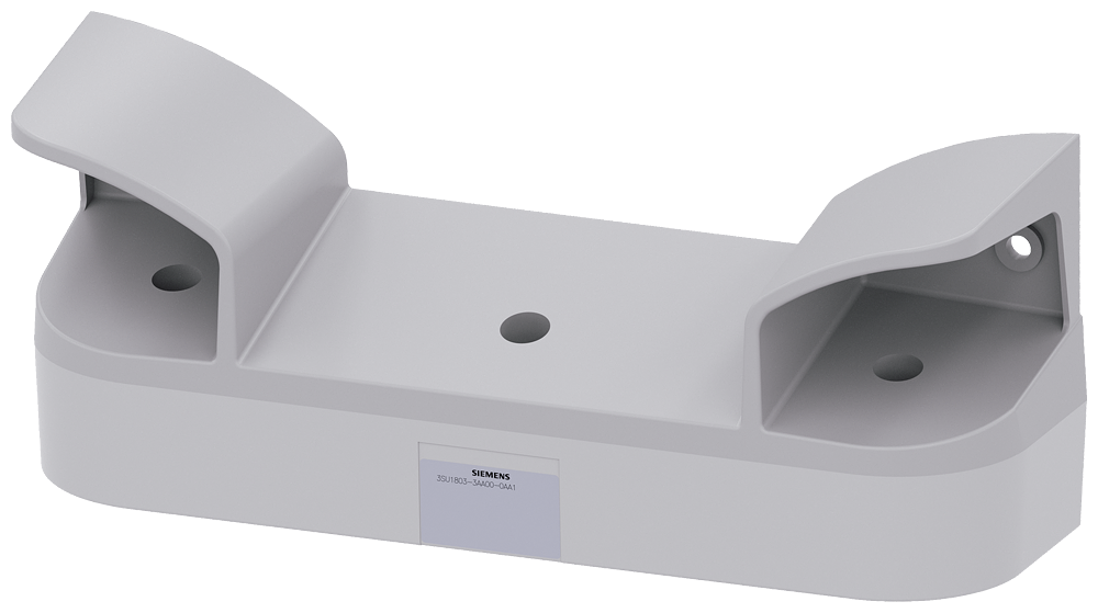 [Imagem CONSOLE BIMANUAL PLÁSTICO SEM BOTÃO PARA RACK 3SU18033AA000AA1 SIEMENS]