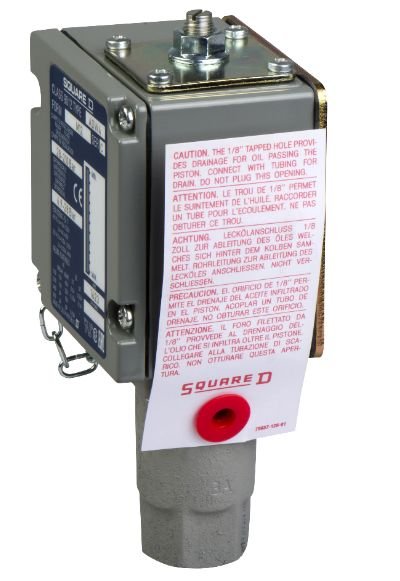 [Imagem PRESSOSTATO REGULAGEM 38/340 BAR  ADW7M129012 TELEMECANIQUE]