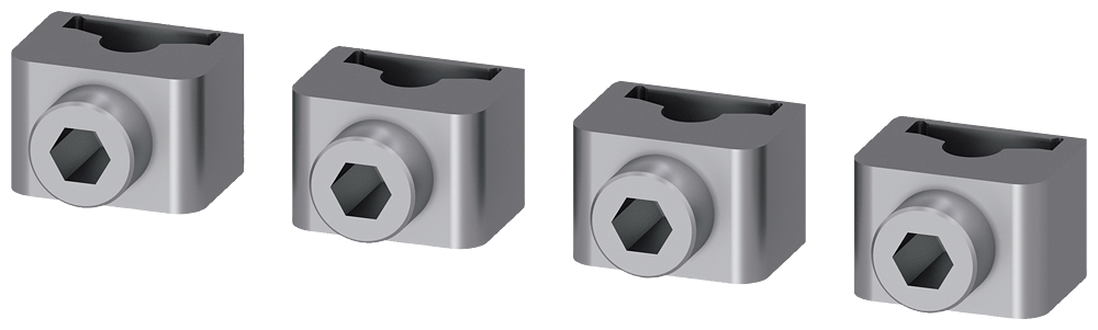 BORNE DE CONEXÃO PARA CONDUTOR CIRCULAR TA1.0 1,5…10 MM² 4 PEÇAS ACESSÓRIOS P 3VM91140JB10 SIEMENS