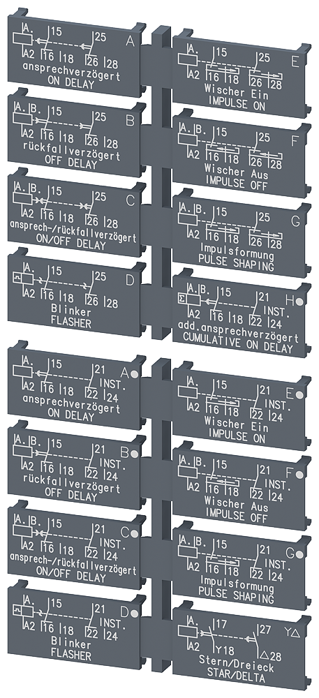 CONJUNTO DE PLACAS PARA APARELHO MULTIFUNCIONAL 2W CONJUNTO DE PLACAS (1 PÇ 3RP29010B SIEMENS