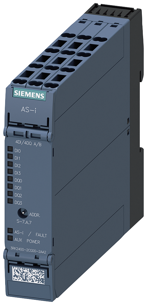 [Imagem MODULO AS-I SLIMLINE 22.5MM 4E/4S. A/B 3RK24002CG002AA2 SIEMENS]