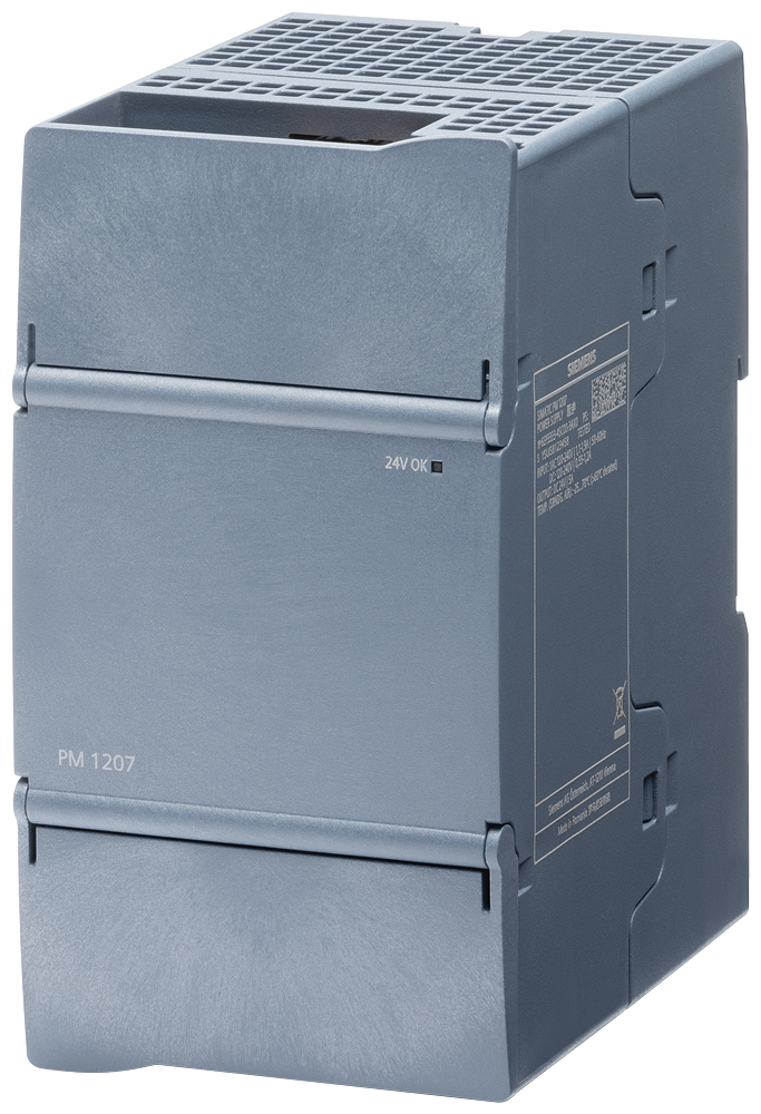 [Imagem do produto ALIM. COM CORRENTE DE CARGA SIMATIC PM 1207 MONOF. OU ENTRADA CC 24 V CC/5 A 6EP33334SB003AX0 SIEMENS]