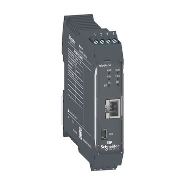 [Imagem MÓDULO DE EXPANSÃO ETHERNET/IP - CONTROLADOR DE SEGURANÇA - CONECTOR RJ45 - 24 VCC - XPSMCMCO0000EI SCHNEIDER]