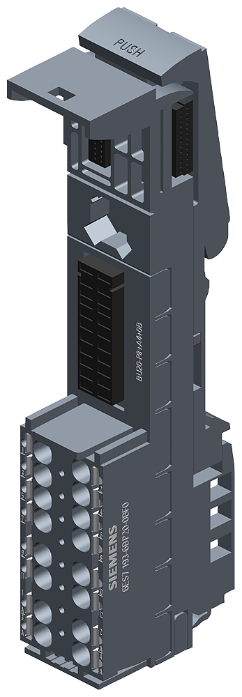 [Imagem do produto SIPLUS ET 200SP BU TYPE F0 BU20-P8+A4+0B RAIL PU 1 6AG21936BP204BF0 SIEMENS]
