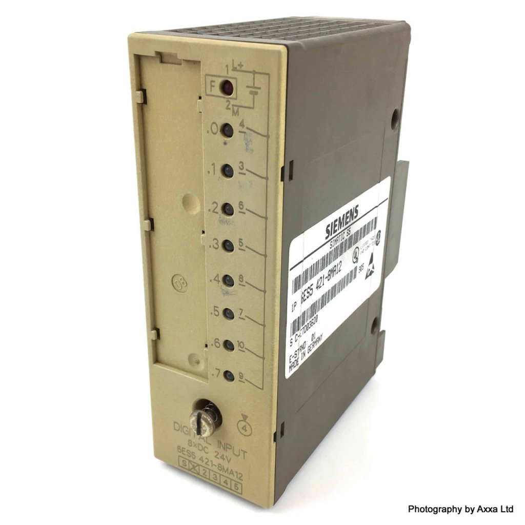 [Imagem 421-8MA ENT DIG 8 24VDC. ISOL GALV. 6ES54218MA12 SIEMENS]
