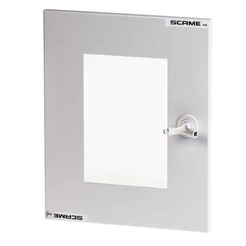 [Imagem do produto PORTA COM JANELA TRANSPARENTE EASYBOX LAM. MIS.1 655.0112 SCAME]