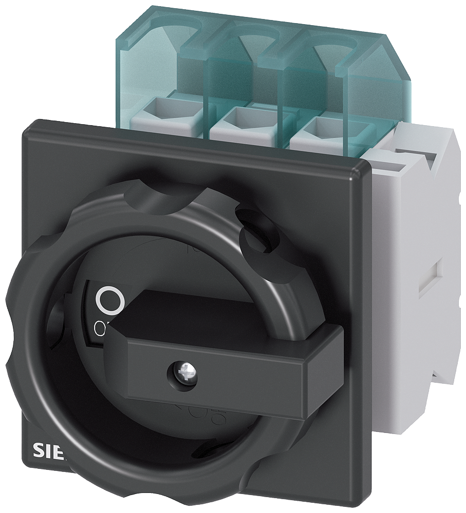 [Imagem CHAVE SECCIONADORA 3 POLOS 32A 400V 11,5KW SENTRON 3LD22031TP51 SIEMENS]