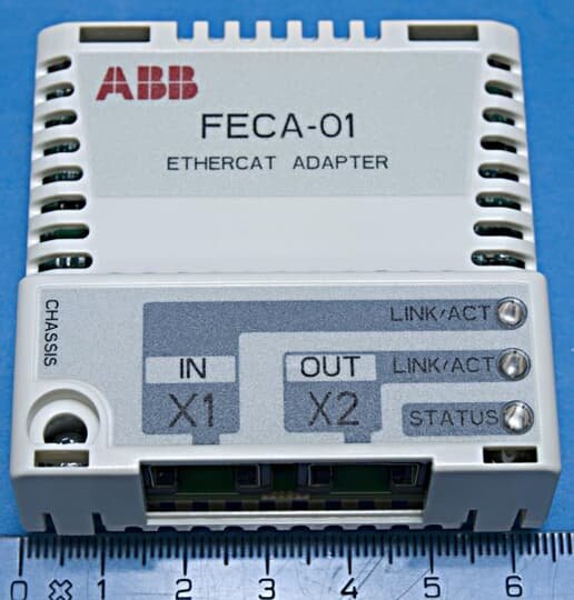 [Imagem ADAPTADOR ETHERCAT FECA01 3AUA0000072078 ABB]