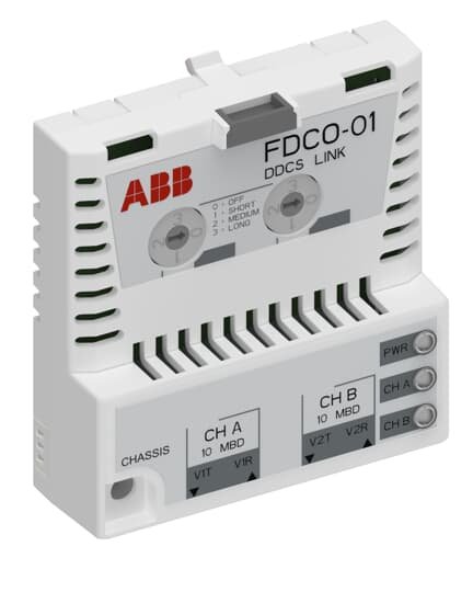 [Imagem OPTICAL DDCS COMMUNICATION 10/10 MBD FDCO-01 3AUA0000107293 ABB]