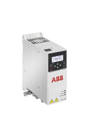 [Imagem INVERSOR  DE FREQUÊNCIA MONOFÁSICO 1.5KW 7.8A 200/240V 48/63HZ ACS380040C07A81 3AXD50000031841 ABB]