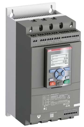 [Imagem SOFT STARTER TRIFÁSICO 18,5KW 37A 100/250V PSTX3760070 1SFA898104R7000 ABB]