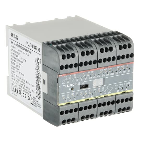 [Imagem CONTROLADOR LÓGICO PROGRAMÁVEL 24VCC MODBUS PLUTOB46V2 2TLA020070R1700 ABB]
