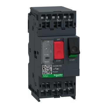 [Imagem do produto DISJUNTOR MOTOR 9A A 14A TESYS GV2 BOTÃO DE IMPULSÃO GV2ME163 SCHNEIDER]