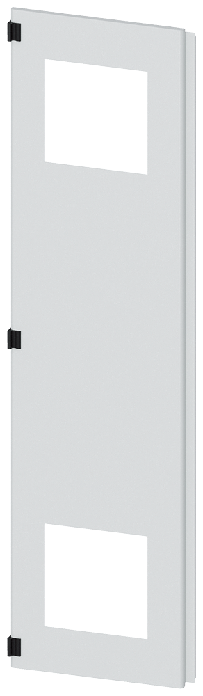 METADES DA PORTA ESQUERDA COM CORTE PARA VENTILADOR DO FILTRO 8MF10502UT253BA2 SIEMENS