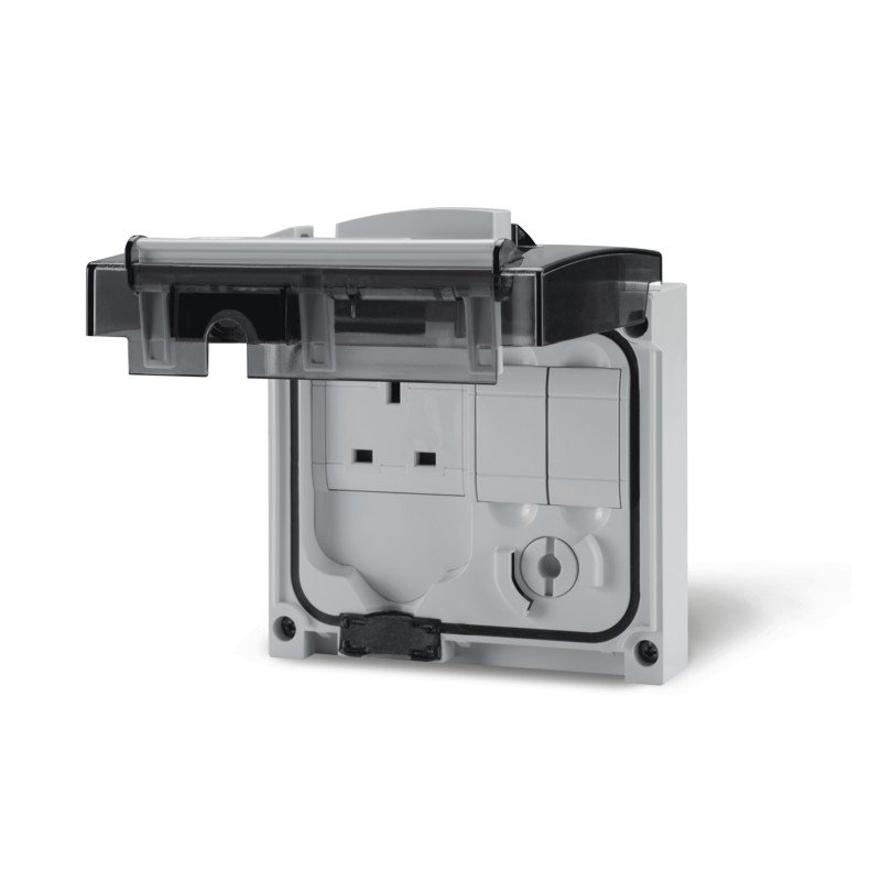 [Imagem do produto TOMADA DE EMBUTIR INGLÊS OMNIAPLUS BS1363 13A FUSÍVEL 409.1413 SCAME]