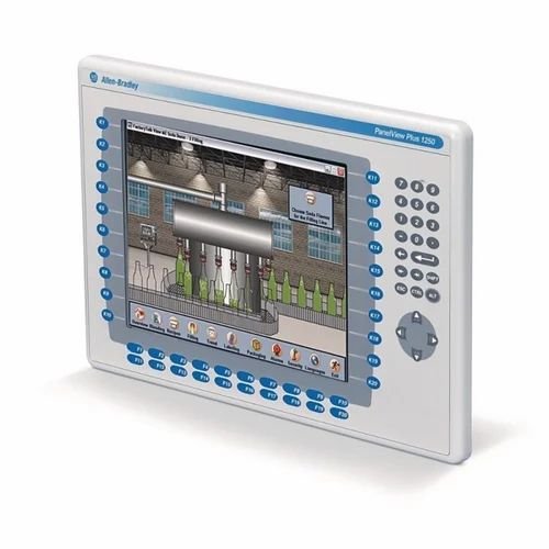 [Imagem do produto IHM PANELVIEW PLUS 6 400 TONS CINZA ETHERNET RS-232 ENTRADA CC 2711PK4M20D8 ROCKWELL ALLEN BRADLEY]